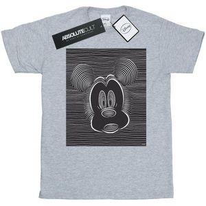 Li-cense Disney dames mickey mouse magic eye cotton boyfriend t-shirt