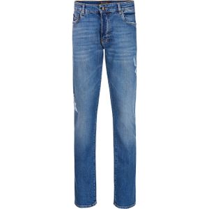 Billionaire - Straight Cut Statement - Jeans - Blauw - Stretch Denim