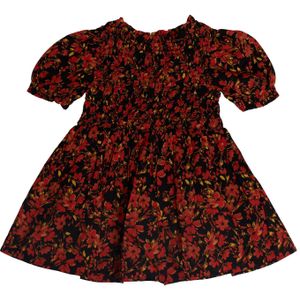 Jurk met korte mouwen en volants 780201 voor babymeisjes