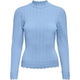 Only Onlsandy ls struc puff highneck cc knt cashmere bl