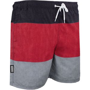 GUGGEN MOUNTAIN - Zwemshort - Rood - Met Patroonstrepen