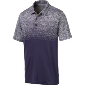 Puma - EvoKnit Ombre - Poloshirt - Navy - Performance Fit