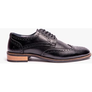 Hush Puppies - Dustin - Heren Brogue Schoenen - Zwart