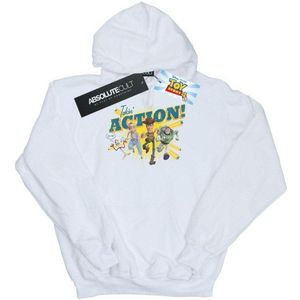 Hoodie - Gedrukt - Katoen/Polyester - Dubbellaags - Trekkoord - Kangoeroezak