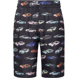 Philipp Plein - Silk Cool Kid Shorts Cars Racing - Korte Broeken - Veelkleurig
