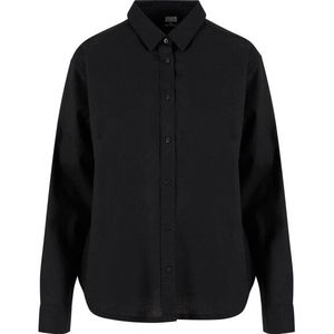 Urban Classics Dames linnen oversized shirt