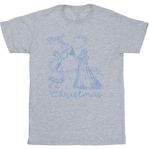 Li-cense Disney heren frozen magic kerstmis t-shirt