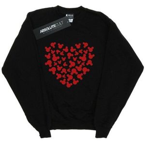 Li-cense Disney dames mickey mouse hart silhouet sweatshirt