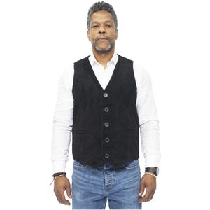 Heren - Geitensuède - Gilet - Norwich