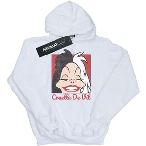 Li-cense Disney jongens cruella de vil korte hoofd hoodie