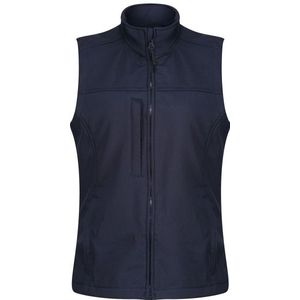 Regatta - Dames Flux Softshell Gilet - Zwart - Mouwloos - Waterafstotend