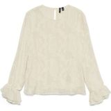 Vmmishi - Blouse - O-hals - Lange Mouwen - Regular Fit