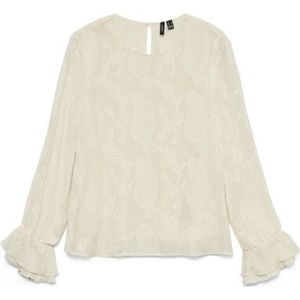 Vmmishi - Blouse - O-hals - Lange Mouwen - Regular Fit