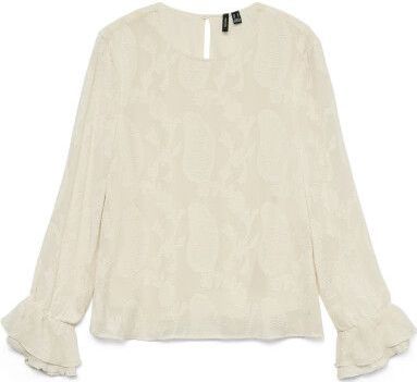 Vmmishi - Blouse - O-hals - Lange Mouwen - Regular Fit