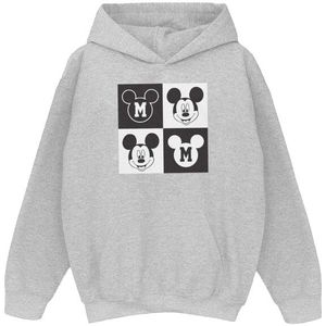 Li-cense Disney jongens mickey mouse smiling squares hoodie