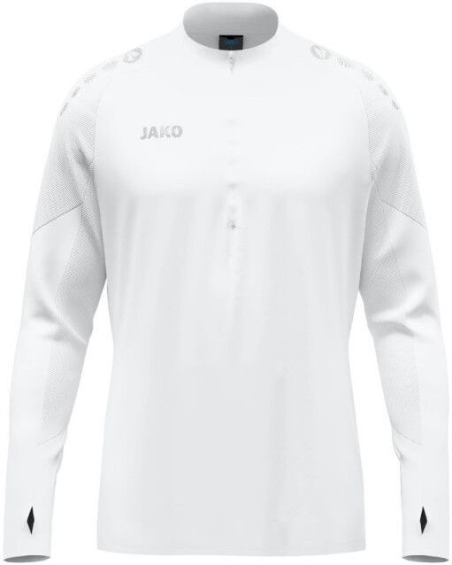 Jako - Ziptop Light Flow - Hardloopjack - Wit