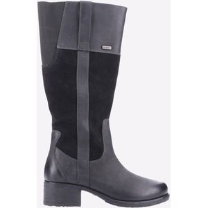 Hush Puppies - Samara - Laarzen - Zwart - Suède