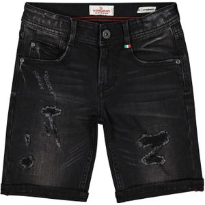 Vingino Jongens korte jeans chavez dark black vintage