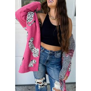 Dalmatische Print Cardigan Trui