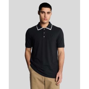 Lyle And Scott - Superfine Tipped Poloshirt - Blauw - Heren