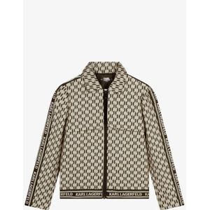 Karl Lagerfeld Meisjes vest zwart beige