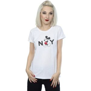 Li-cense Disney dames mickey mouse ny katoenen t-shirt