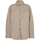 Second Female - Serina Shirt - Overhemd - Beige - Katoen