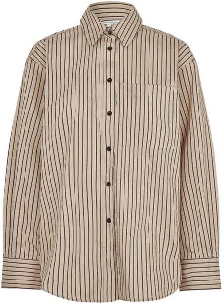 Second Female - Serina Shirt - Overhemd - Beige - Katoen