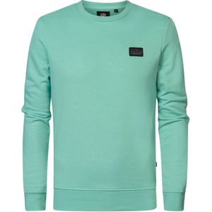 Petrol Industries Heren sweater m-1040-swr319 5180 aqua