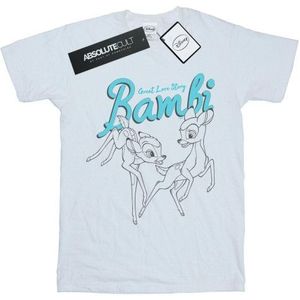Li-cense Disney heren bambi groot liefdesverhaal t-shirt