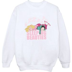 Li-cense - Disney - Sweatshirt - Multicolor - 50% Katoen, 50% Polyester, Gedrukt, Crew Neck