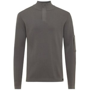 Genti - K3122-3258 - Pullover - Grijs - Heren Vesten