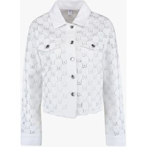 Liu Jo Denim jacket light strass logo