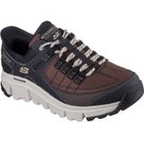 Skechers - Summits Handsfree - Instappers - Taupe - Synthetische Mesh Rand