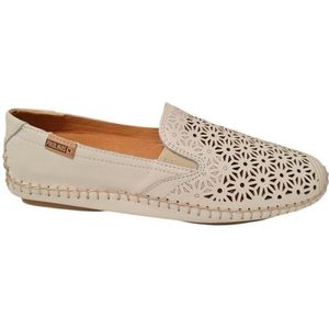 Pikolinos - Jerez - Dames Instapper - Wit - Leer