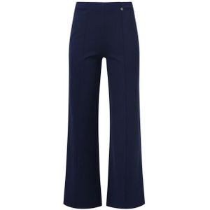 Smashed Lemon - Charcoal - Damesstretchbroek - Wijde Pijpen - Losvallend