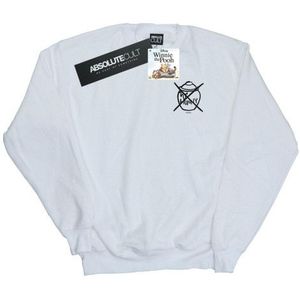 Li-cense - Winnie de Pooh - Sweatshirt - Grijs - 50% Katoen, 50% Polyester, Crew Neck, Lange Mouwen