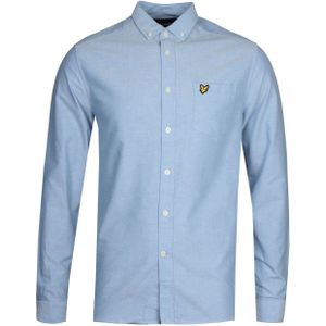 Lyle And Scott - Oxford Shirt - Blauw - Longsleeve