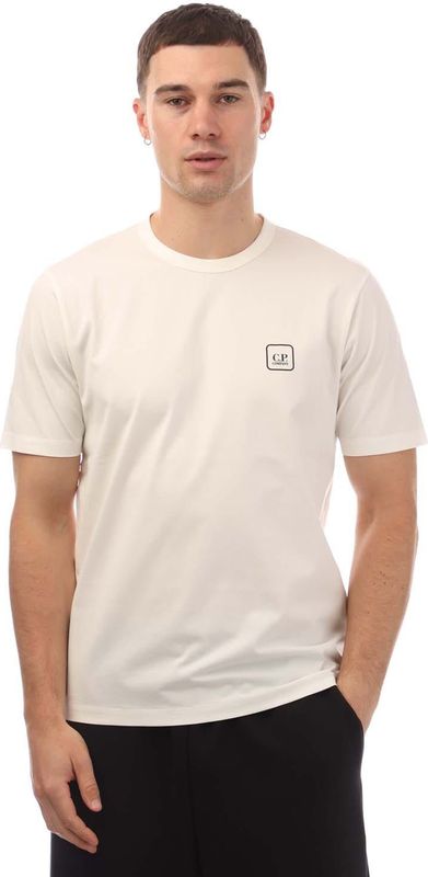C.p. Company - Urban Tech Jersey - T-shirt - Wit - Katoen