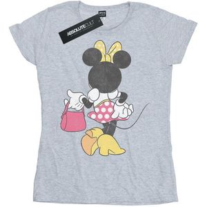 Li-cense Disney dames minnie mouse rugligging katoenen t-shirt