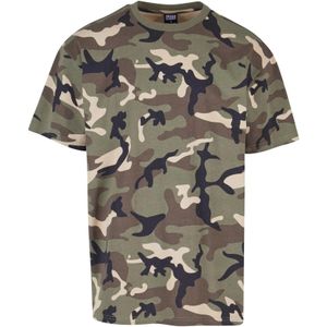 Urban Classics Heren camo zwaargewicht oversized t-shirt