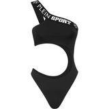 Plein Sport - Monokini Barok Tijger - Badmode - Zwart - Polyester