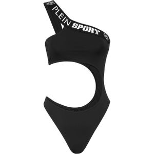 Plein Sport - Monokini Barok Tijger - Badmode - Zwart - Polyester