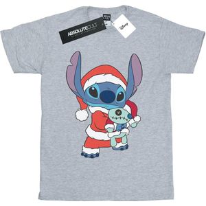 Li-cense Disney dames lilo and stitch kerstmis katoenen vriendje t-shirt