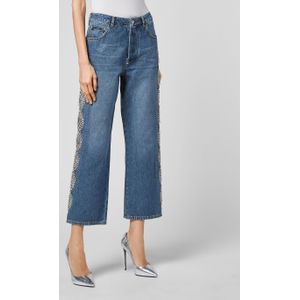 Philipp Plein - New Baroque Blue - Jeans - Blauw - Loose Fit