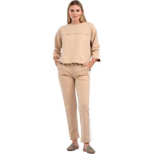 Tom Barron - Dames Trainingspak - Met Halfkorte Mouwen - Geborduurde Details