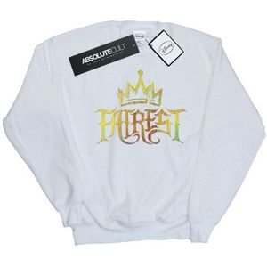 Li-cense Disney dames the descendants fairest gold sweatshirt