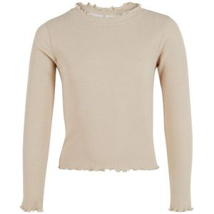 Urban Classics Meisjes t-shirt met korte geribde mouwen