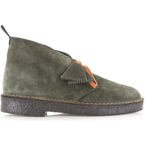 Clarks - Desert Boot - Loden Green Suede - Nette Schoenen - 75th Anniversary Edition