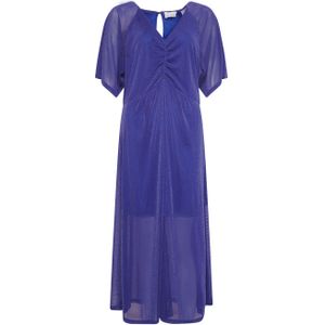 Vienna Midi-jurk in donkerblauw